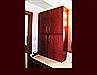 Bird's Eye Maple Bathroom Cabinetry. Contemporary slab design.